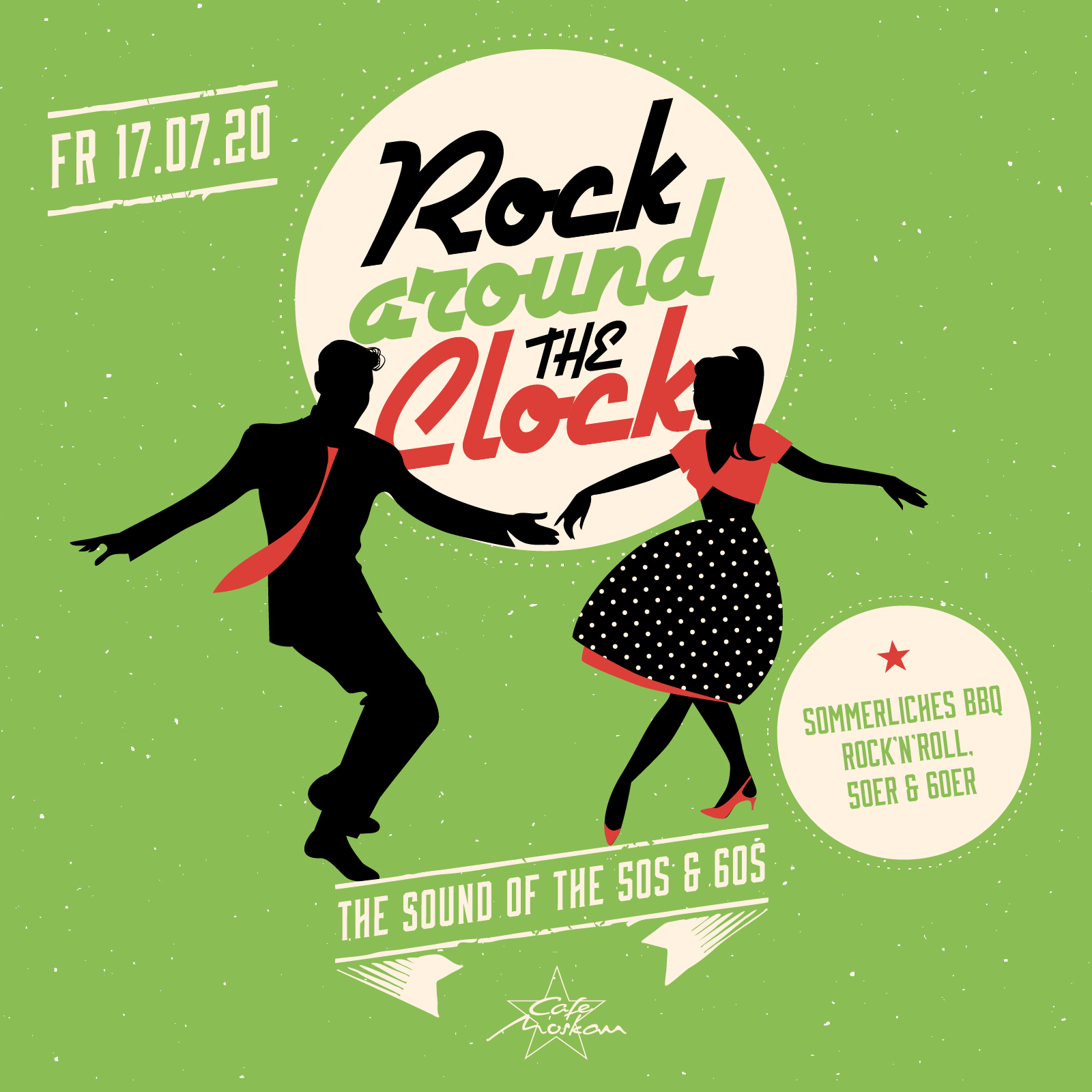 Rock around the Clock  Angebote Cafe Moskau